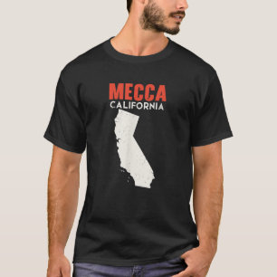 T-shirt Mecque Californie États-Unis Amérique Voyage Calif