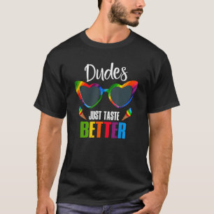 T-shirt Mecs Goûtez juste meilleur Gay pride Mois LGBT Plu