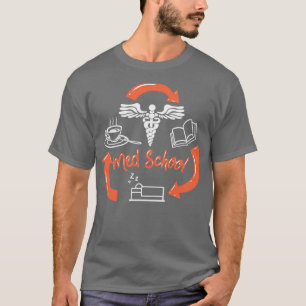 T-shirt Med School Médicale Student College Médicament Cad