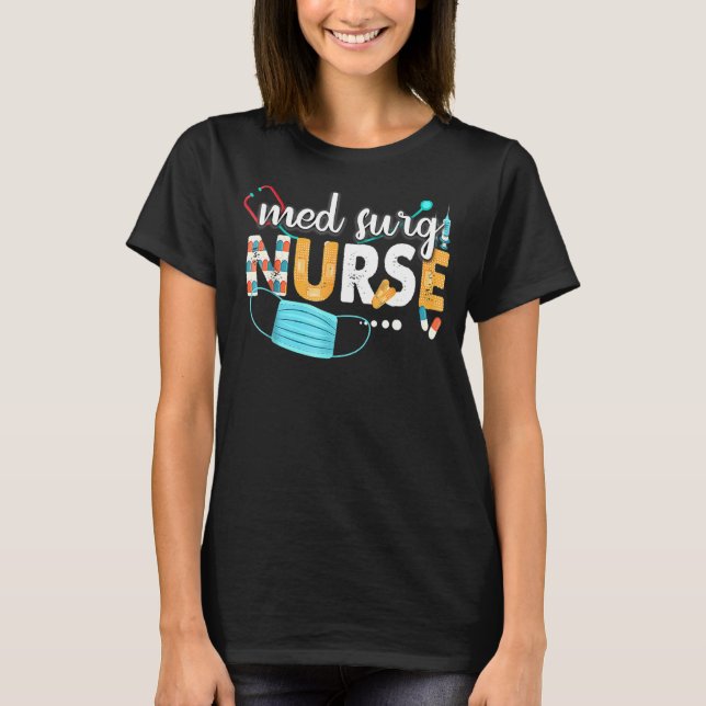 T-shirt Med Surg Nurse Cute Nurses Week 2022 (Devant)
