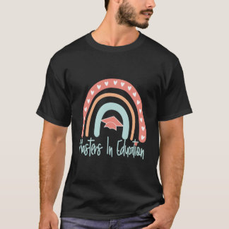 T-shirt Médaille de fin d'études de maîtrise en éducation