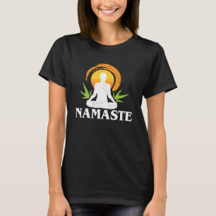 T-shirt Médaille De Namaste Vintage Rétro Pour Hommes Femm