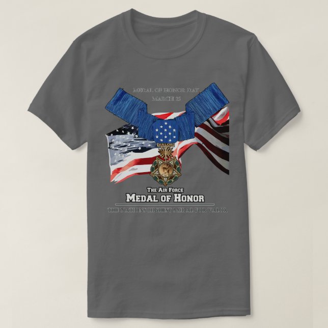 T-shirt Médaille d'honneur (Design devant)