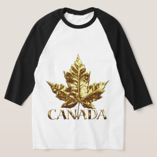 T-shirt Médaille d'or des Chemises Souvenir du Canada Jers