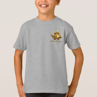 Médaille d'or Sweatshirt Canada pour enfants Chemi