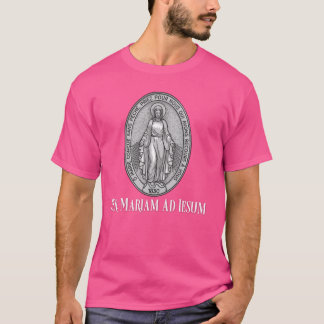 T-shirt Médaille Miraculeuse Maire Notre Dame Catholique 3