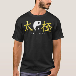 T-shirt Médaille Tai Chi Yin Yang Qi Gong Martia chinoise