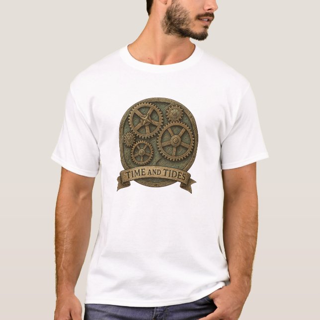 T-Shirt Médaille Time And Tides (Devant)