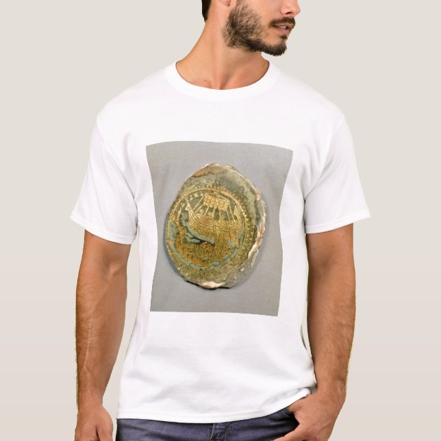 T-shirt Médaillon dépeignant Jonas et la baleine, romaine, (Devant)