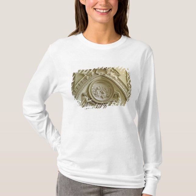 T-shirt Médaillon dépeignant le baptême de Constantine (Devant)