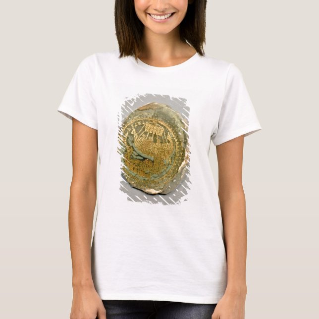 T-shirt Médaillon représentant Jonah et la baleine, Roman, (Devant)