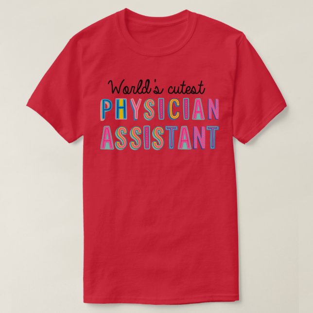 T-shirt Médecin Assistant Cadeaux Mondes meilleur Médecin (Design devant)