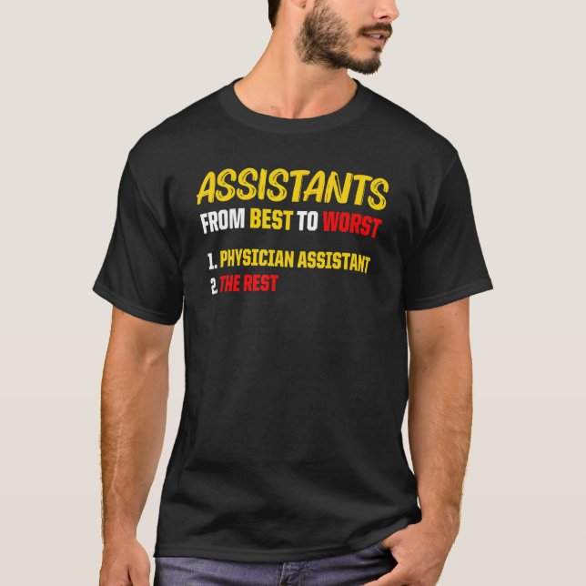 T-shirt Médecin Assistant Générique Certified Pa (Devant)