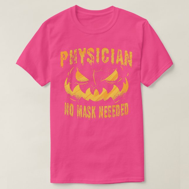 T-shirt Médecin Aucun masque nécessaire (Design devant)