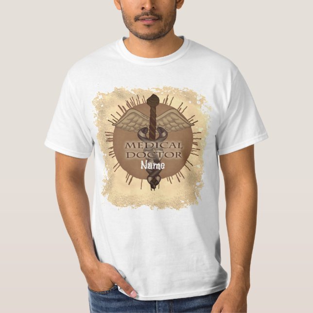 T-shirt Médecin caducéen (Devant)