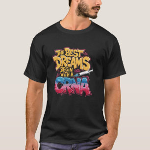 T-shirt Médecin d'anesthésie CRNA infirmière conception An