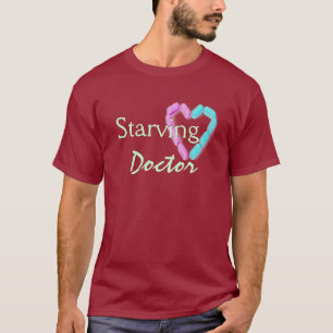 T-shirt Médecin De La Faim À Maroon