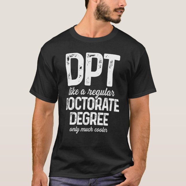T-shirt Médecin De Physiothérapie Cool Du Tpt (Devant)