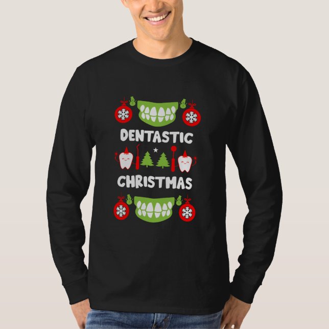 T-shirt Médecin dentaire Xmas (Devant)