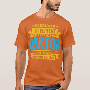 T-shirt Médecin Docteur Phd Étudiant Dissertation Cadeau1