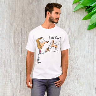 T-shirt Médecin drôle enseignant l'anatomie du pied