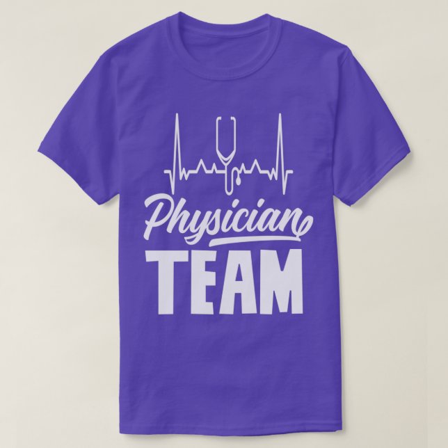 T-shirt Médecin Équipe Docteur Étudiant MD 1 (Design devant)
