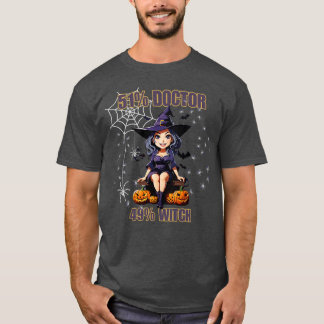 T-shirt médecin et sorcière