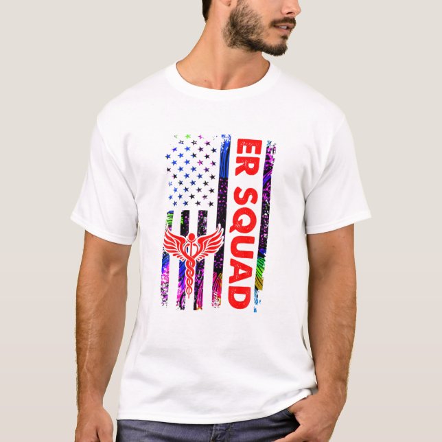 T-shirt Médecin infirmier de l'urgence (Devant)