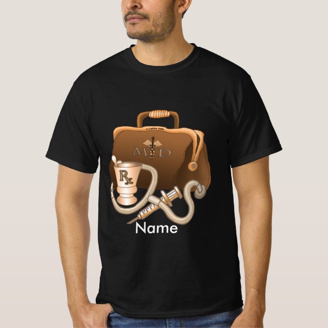 T-shirt médecin MD (Devant)