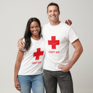 T-shirt Médecin MEDIC & Premiers Secours, Croix, Ambulance