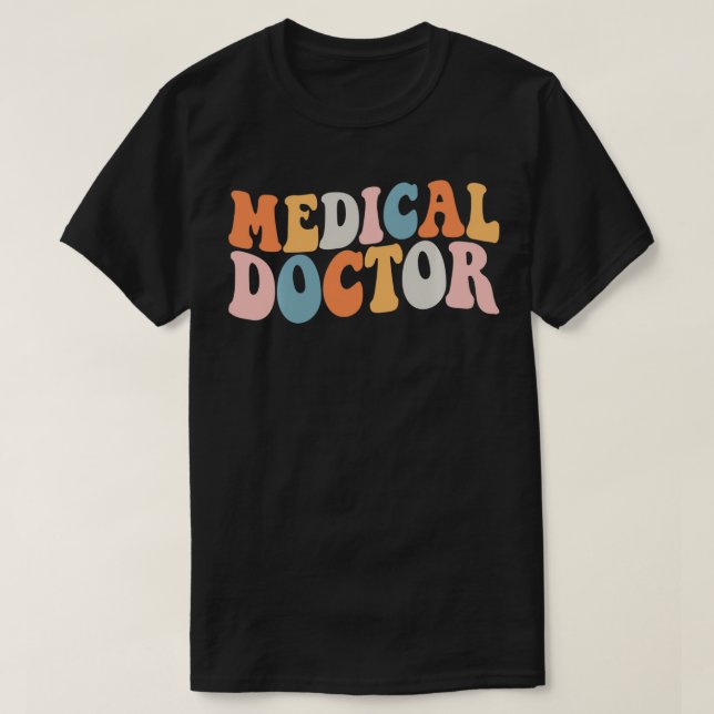 T-shirt Médecin Médicale Vie MD Médecin Profits de santé (Design devant)