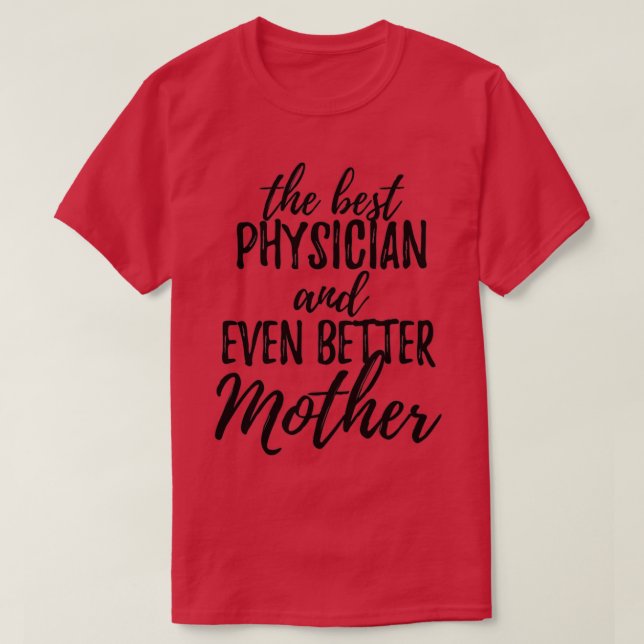 T-shirt Médecin Mère Drôle Idée cadeau pour Maman Gag Insp (Design devant)