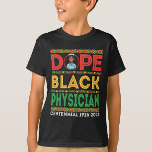 T-shirt Médecin noir centenaire de la drogue 1926 2026 Hi