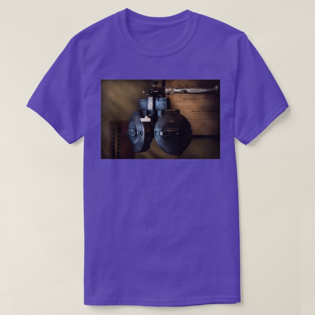 T-shirt Médecin Optométrie Un vieux phorophe (Design devant)