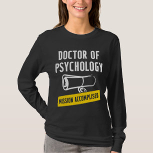 T-shirt Médecin Psychologique Diplômé Doctorat Gra