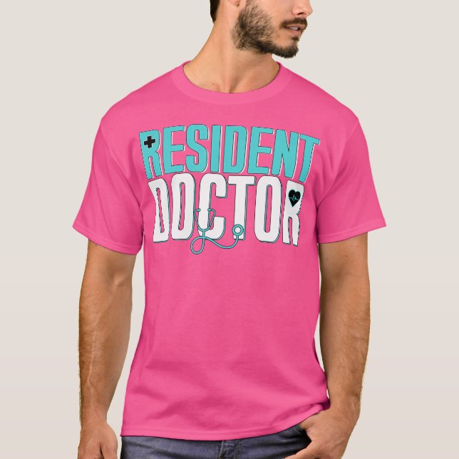 T-shirt Médecin Résident Méd Docteur Étudiant Docteur En (Devant)