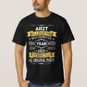 T-shirt MÉDECIN Une légende est née en année