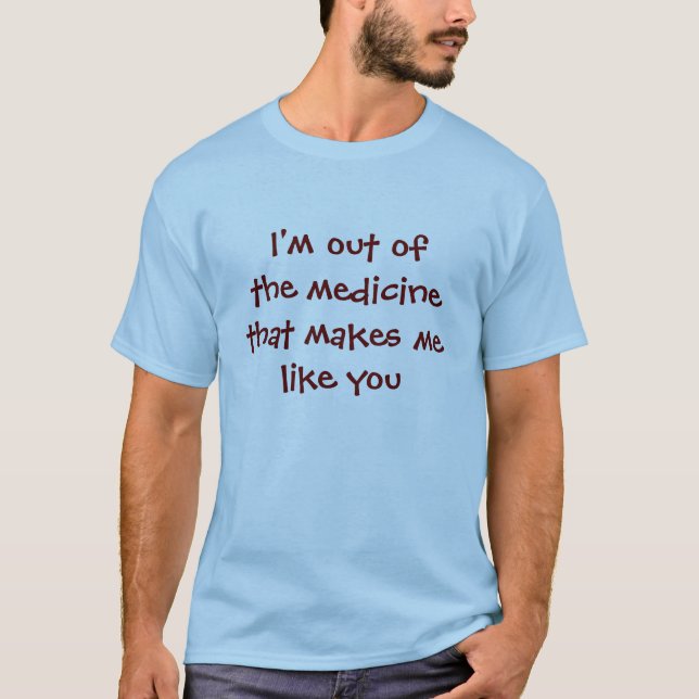 T-shirt médecine… (Devant)