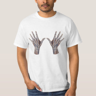 T-shirt Médecine Ancienne, Anatomie Humaine Doigts de la M