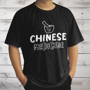 T-shirt Médecine Chinoise Herbes Médicinales Thérapie Herb