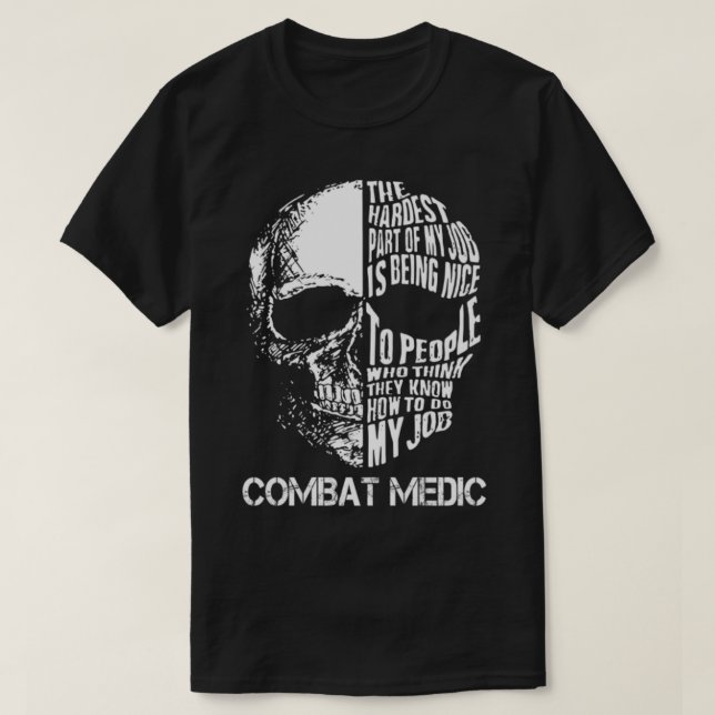 T-shirt Médecine de combat Médecine de combat ____ (Design devant)