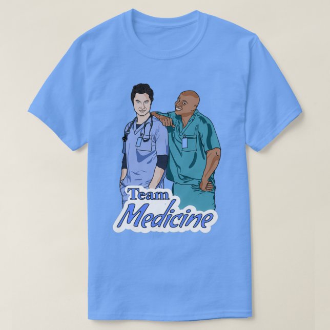T-shirt Médecine de l'équipe 1 (Design devant)