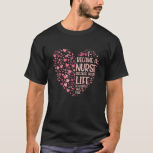 T-shirt Médecine Hôpital Soins Infirmiers Cœur Cadeau Infi