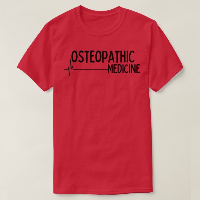 T-shirt médecine ostéopathique (Design devant)