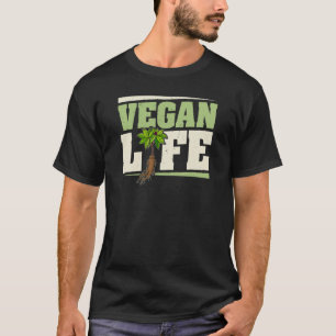 T-shirt Médecine végétale Panax végane végane Nourriture d