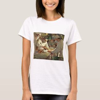 T-shirt Médecine vintage, médecins effectuant une chirurgi