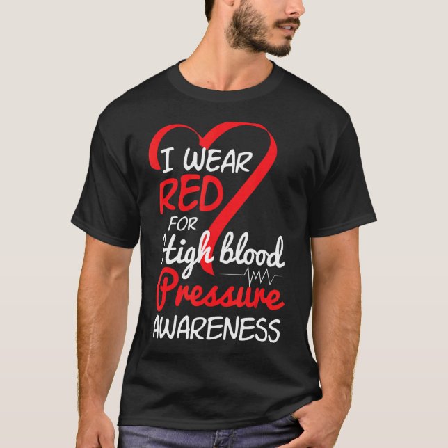 T-shirt Médecins de sensibilisation à la pression artériel (Devant)