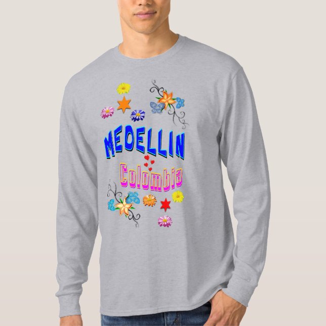 T-shirt Medellin Colombie (Devant)