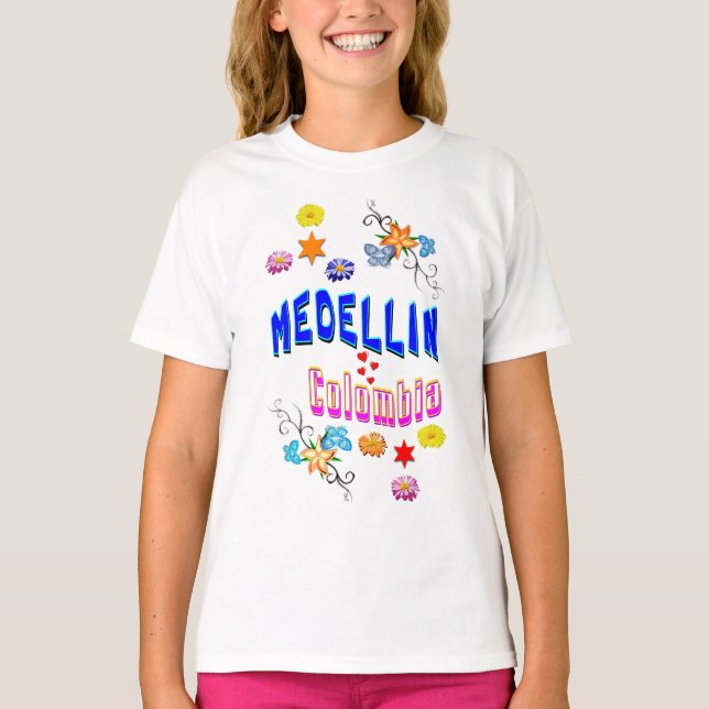 T-shirt Medellin Colombie (Devant)