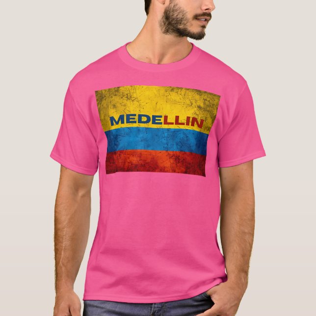 T-shirt Medellin Colombie (Devant)